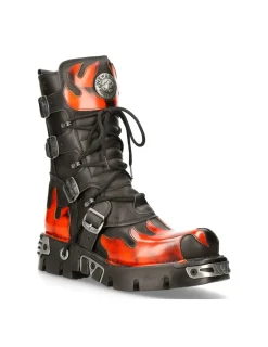 New Rock BOOT BLACK REACTOR M-591-S16 New