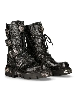 New Rock BOOT BLACK REACTOR M-391-S4 Online