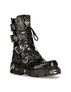 New Rock BOOT BLACK REACTOR M-391-S4 Online