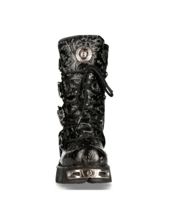 New Rock BOOT BLACK REACTOR M-391-S4 Online