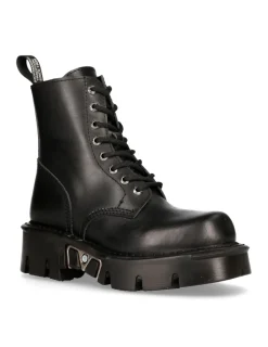 New Rock BOOT BLACK REACTOR WITH LACES M-MILI084N-S3 Outlet