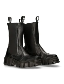 New Rock BOOT BLACK TOWER M-WALL033-C1 New