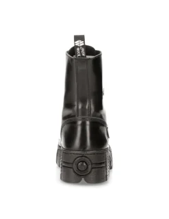 New Rock BOOT BLACK TOWER WITH LACES M-WALL126N-C1 Clearance