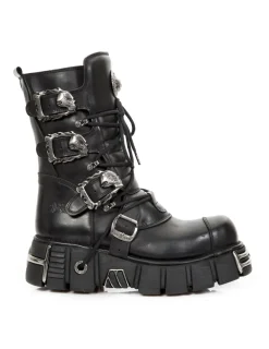 New Rock BOOT METALLIC M-491-C2 Hot