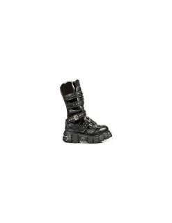 New Rock BOOT METALLIC M-1026-C1 Best