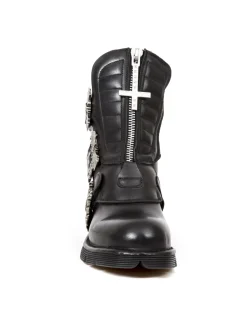 New Rock BOOT METALLIC M-1487-C1 New