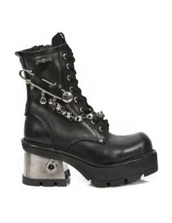 New Rock BOOT METALLIC M-1043-C1 Hot
