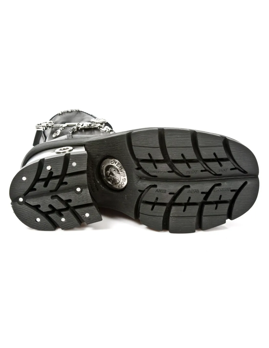 New Rock BOOT METALLIC M-1043-C1 Hot