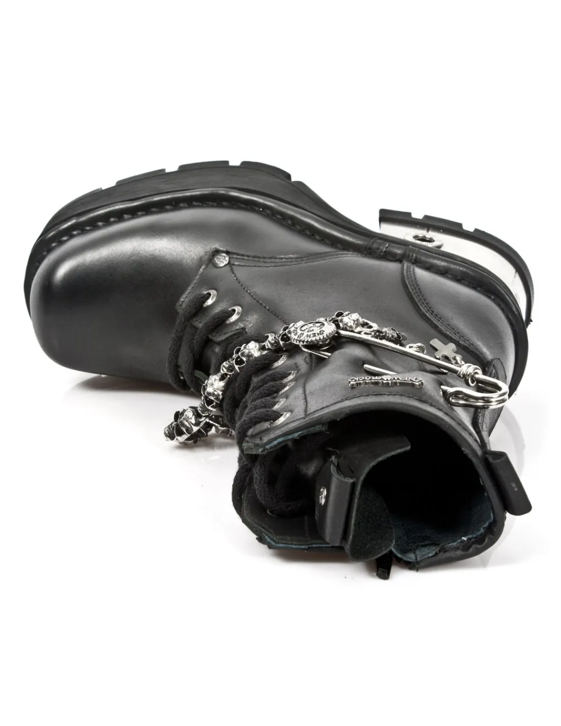 New Rock BOOT METALLIC M-1043-C1 Hot