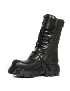 New Rock BOOT METALLIC M-1073-C1 Clearance