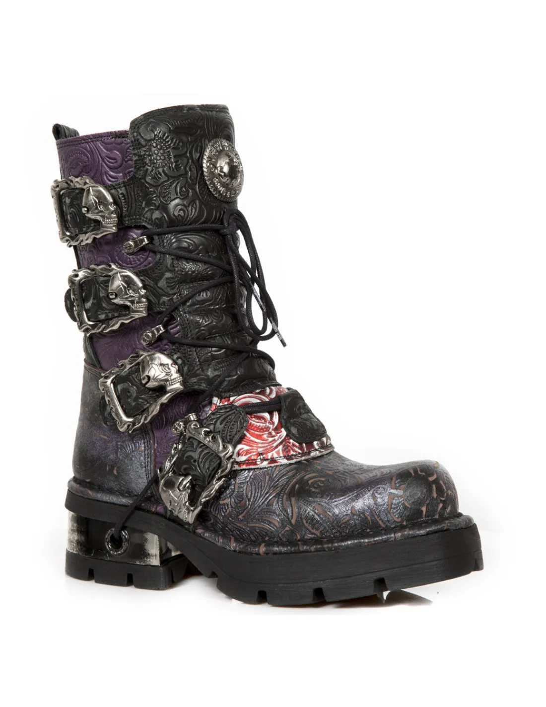 New Rock BOOT METALLIC M-373-CZ79 Hot