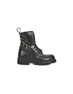 New Rock BOOT METALLIC M-MILI184-C1 Outlet