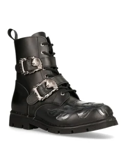 New Rock BOOT METALLIC M-NEWMILI091-C1 Online