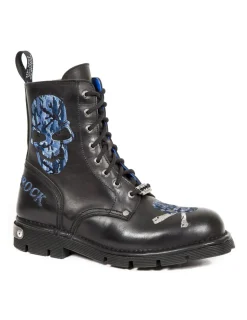 New Rock BOOT METALLIC M-NEWMILI85-C3 New