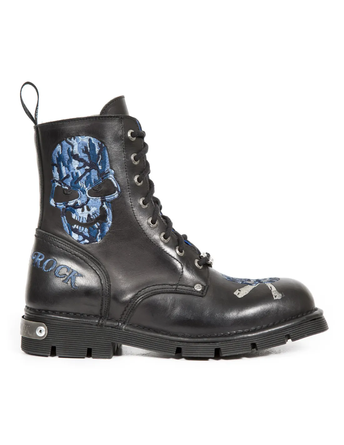 New Rock BOOT METALLIC M-NEWMILI85-C3 New