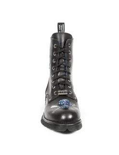 New Rock BOOT METALLIC M-NEWMILI85-C3 New