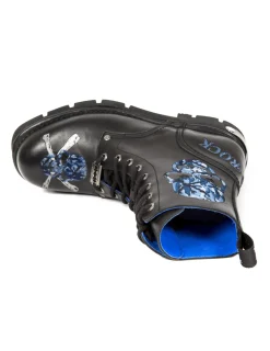 New Rock BOOT METALLIC M-NEWMILI85-C3 New