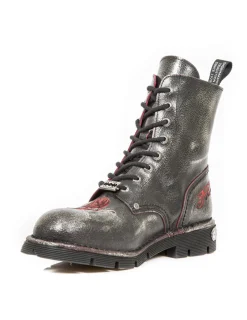 New Rock BOOT METALLIC M-NEWMILI85-C7 Clearance