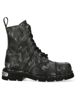 New Rock BOOT METALLIC M-NEWMILI083MTL-C1 Best