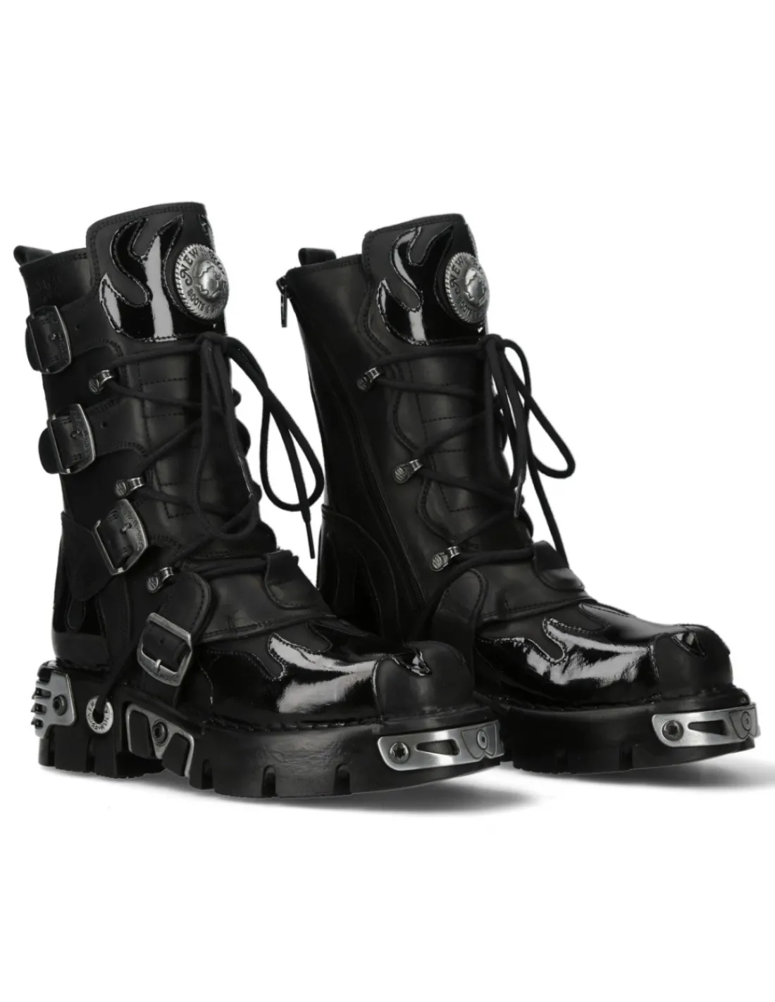 New Rock BOOT METALLIC M-591-S4 New