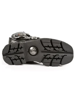 New Rock BOOT METALLIC M-195-S1 Hot