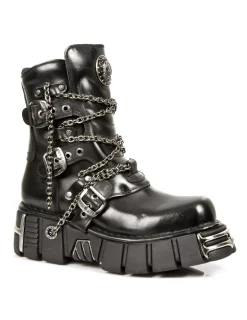 New Rock BOOT METALLIC M-1011-S1 Best