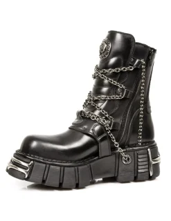 New Rock BOOT METALLIC M-1011-S1 Best