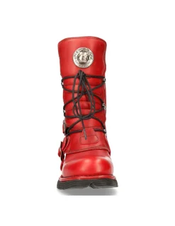 New Rock BOOT RED PLANING WITH LACES M-1473-S12 Discount