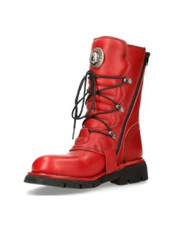 New Rock BOOT RED PLANING WITH LACES M-1473-S12 Discount