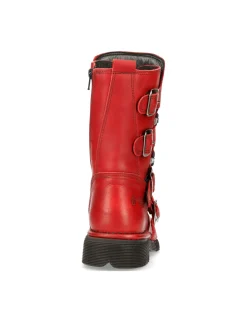 New Rock BOOT RED PLANING WITH LACES M-1473-S12 Discount