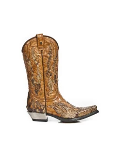New Rock BOOT WEST M-7921B-C2 Clearance