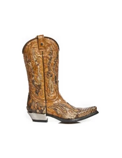 New Rock BOOT WEST M-7921B-C2 Clearance