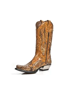 New Rock BOOT WEST M-7921B-C2 Clearance