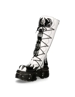New Rock HIGH BOOT IMPERFECT M-161-C9 Best