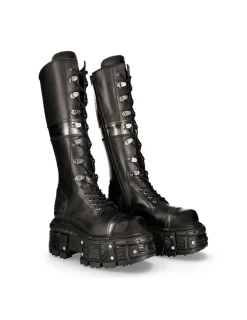 New Rock HIGH BOOT IMPERFECT M-TANK004-C7 Hot