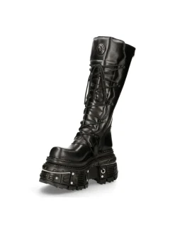 New Rock HIGH BOOT BLACK IMPERFECT M-272-C46 Sale