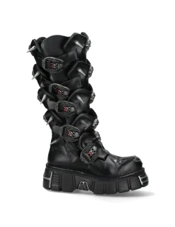 New Rock HIGH BOOT BLACK TOWER M-755-C4 Best