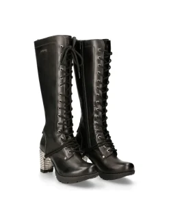 New Rock HIGH BOOT BLACK TRAIL M-TR005-S1