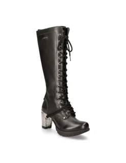 New Rock HIGH BOOT BLACK TRAIL M-TR005-S1