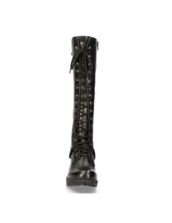 New Rock HIGH BOOT BLACK TRAIL M-TR005-S1