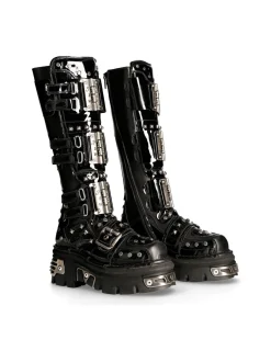 New Rock HIGH BOOT METALLIC M-800-C1 Best