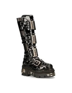 New Rock HIGH BOOT METALLIC M-800-C1 Best