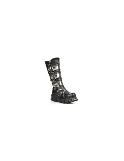 New Rock HIGH BOOT METALLIC M-735-C10 Sale