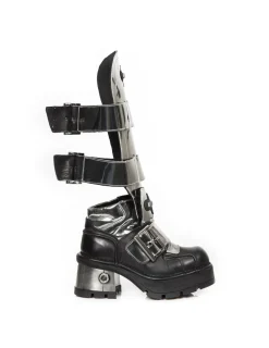 New Rock HIGH BOOT METALLIC M-1515-C3 Clearance