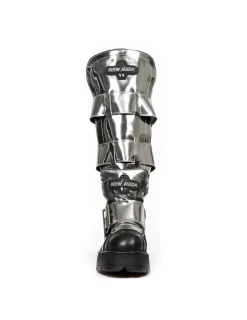 New Rock HIGH BOOT METALLIC M-1515-C3 Clearance