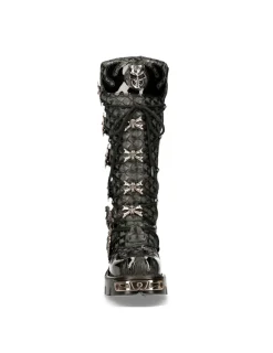 New Rock HIGH BOOT METALLIC M-308-C11 Best