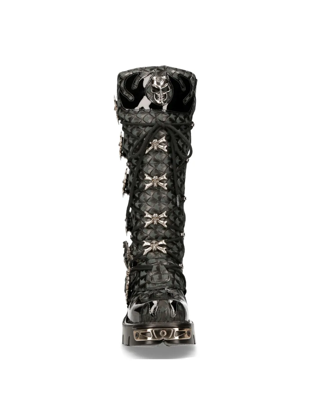 New Rock HIGH BOOT METALLIC M-308-C11 Best