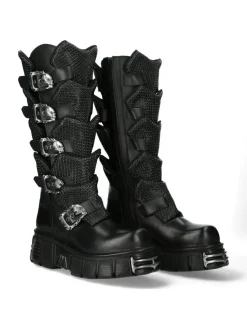 New Rock HIGH BOOT METALLIC M-738-C1 Hot