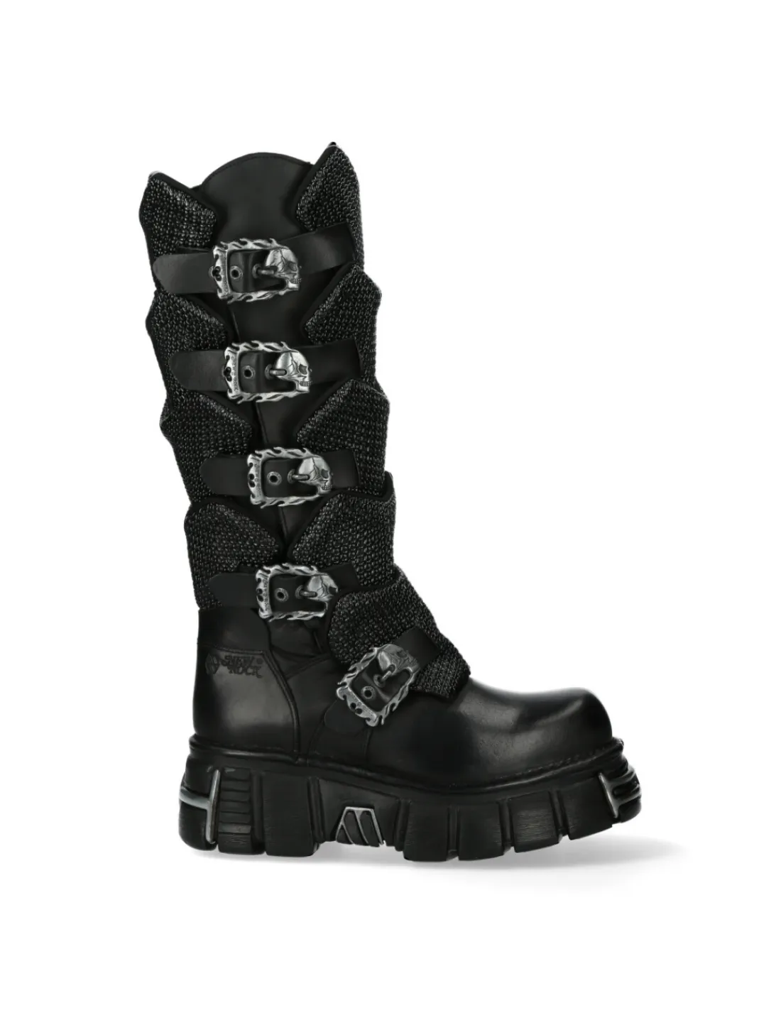 New Rock HIGH BOOT METALLIC M-738-C1 Hot