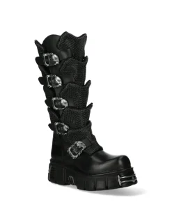 New Rock HIGH BOOT METALLIC M-738-C1 Hot